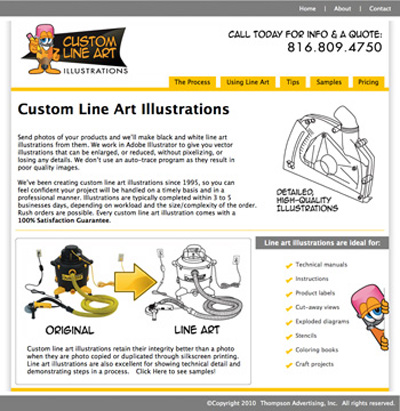 Custom Line Art